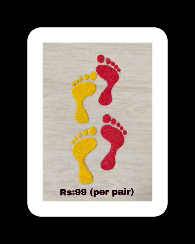 Laxmi Footprints pair