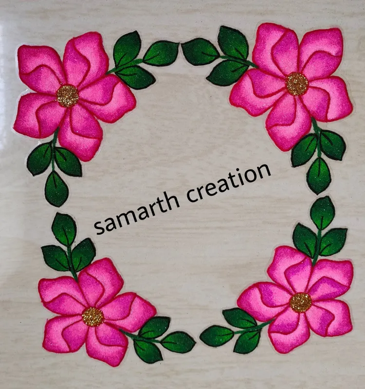 Pink Flowers Art